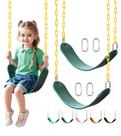 Swing Seat, pacote com 2 unidades, Heavy Duty, com 66 correntes resistentes à ferrugem Swing Seat, pacote com 2 unidades, Heavy Duty, com 66 correntes resistentes à ferrugem