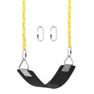 Swing Set AGPTEK Seat com correntes antiferrugem de 168 cm, suporte de 113 kg