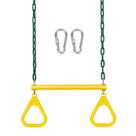 Swing Set e acessórios LadyRosian 17 Gym Trapeze Swing Bar