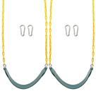 Swing Set Sunnyglade 2 peças Swing Seats Heavy Duty Green