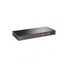 Switch 16 portas 10/100MBPS Fast POE+ 2P Gigabit E 1 SFP Tp-Link Switch 16 portas 10/100MBPS Fast POE+ 2P Gigabit E 1 SFP Tp-Link