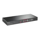 Switch 16 Portas PoE+ 10/100Mbps 2 Portas Gigabit Switch 16 Portas PoE+ 10/100Mbps 2 Portas Gigabit