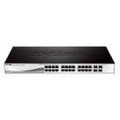 Switch 24 portas D-Link DGS-1210-28 - Gerenciável - 24 portas Gigabit + 4 portas ComboSFP