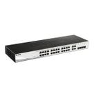 Switch 28 Portas 10/100/1000 Gigabit Gerenciavel via Web DGS-1210-28 DLINK