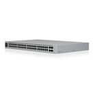 Switch 48 Portas Ubiquiti UniFi - 48 Portas Gigabit - 4 Portas SFP Gigabit - PoE+ - Gerenciável