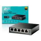 Switch 5 Portas 10/100/1000 Gigabit 4 Portas PoE 40W TL-SG1005LP TP LINK