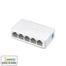 Switch 5 portas Mercusys SOHO MS105 10/100Mbps