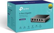 Switch 5pt PoE TL-SG1005P Gigabit 10/100/1000 Mbps C/4pt PoE 65w Tp-Link Switch 5pt PoE TL-SG1005P Gigabit 10/100/1000 Mbps C/4pt PoE 65w Tp-Link