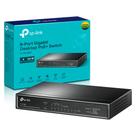Switch 8 Portas 10/100/1000 Gigabit 4 Portas PoE Mesa TL-SG1008P TP LINK Switch 8 Portas 10/100/1000 Gigabit 4 Portas PoE Mesa TL-SG1008P TP LINK