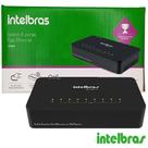 Switch 8 Portas 10/100 Intelbras SF 800 Q+