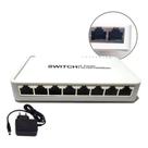 Switch 8 Portas Gigabit Rede 10/100/1000mbps Hub Rj45 Bivolt Knup Switch 8 Portas Gigabit Rede 10/100/1000mbps Hub Rj45 Bivolt Knup