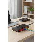 Switch 8 Portas Gigabit Rede Rápida 1000Mbps