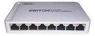 Switch 8 Portas Knup Kp-sw106 Gigabit 10/100/1000 Rápido Switch 8 Portas Knup Kp-sw106 Gigabit 10/100/1000 Rápido