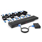 Switch 8 Portas KVM 4K Hdmi/Usb 3840X2160 Rack 19" MT-801HK-C MT-VIKI