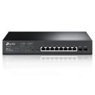 Switch 8 Portas PoE+ Gigabit + 2 Slots SFP Jet Gerenciavel TL-SG2210MP TP-Link