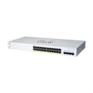 Switch Cisco CBS220 24 Portas Gigabit Gerenciável Layer 2 4x SFP Rack