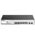 Switch D-Link de 10 portas Gigabit Smart Managed PoE+ DGS-1210-10P
