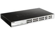 Switch D-Link de 28 portas Gigabit Smart Managed PoE+ DGS-1210-28MP