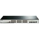 Switch D-Link DGS-1510-28x - Gerenciável e Empilhável - 24 portas Gigabit + 4 portas SFP+ 10G Switch D-Link DGS-1510-28x - Gerenciável e Empilhável - 24 portas Gigabit + 4 portas SFP+ 10G