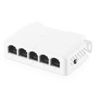 Switch de passagem PoE Binardat 1 PoE em 4 saídas PoE 90W 100Mbps