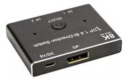 Switch Displayport Bi Direcional 1x2 2x1 8k 30hz 4k 120hz Br