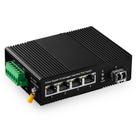 Switch Ethernet industrial Binardat 5 portas Gigabit PoE