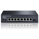 Switch Ethernet STEAMEMO de 8 portas 2,5G não gerenciado 60 Gbps 10G SFP