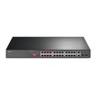 Switch Fast TP-Link 24 Portas PoE Plus + 2 Uplink Gigabit TL-SL1226P