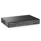 Switch gerenciado MokerLink de 8 portas 2,5 Gigabit com Ethernet 2x10G