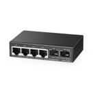Switch gerenciado pela Web Binardat 4 portas 2.5G com 2x10G SFP+