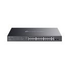 Switch Gerenciável 28 Portas TPLink ES228GMP Com 24 Portas POE Com 2 Slots SFP