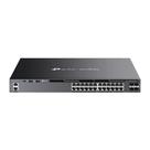 Switch Gerenciavel L3 Empilhavel de 28 Portas C/ 24 Portas Gigabit Poe+ e 4 SLOTS SFP+ de 10 GBPS SG6428XHP SMB