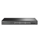 Switch Gerenciável TP-Link L2, 24 Portas Gigabit , 4x Slots SFP e 10GE JetStream - TL-SG3428X