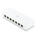 Switch Gerenciável Ubiquiti USW ULTRA, 8 Portas RJ45 incluindo 7 Portas PoE Plus e 1 Porta PoE Plus Plus FONTE POE VENDIDA SEPARADAMENTE