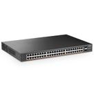 Switch Gigabit PoE MokerLink 48 portas com 2 SFP 800W 800W