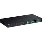 Switch Gigabit PoE+ TRENDnet TPE-TG240G 24 portas 370W
