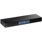 Switch Gigabit TRENDnet TEG-S17 com capacidade de 16 portas e 32 Gbps