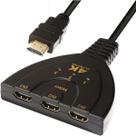 Switch Hdmi 3 Em 1 4K/2K 3D 3 Aparelhos Para 1 TV Com Botão