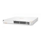 Switch HPE Aruba 1960 24G 2XGT 2SFP+ 370W Alimentação total PoE de 370 W (até 240 W de PoE Classe 6 ou 370 W de PoE Classe 4) JL807A Switch HPE Aruba 1960 24G 2XGT 2SFP+ 370W Alimentação total PoE de 370 W (até 240 W de PoE Classe 6 ou 370 W de PoE Classe 4) JL807A