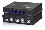Switch Hub Switcher Abs 4 Port Usb2.0 Tipo-b Impressora Knup Switch Hub Switcher Abs 4 Port Usb2.0 Tipo-b Impressora Knup
