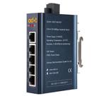 Switch industrial Ethernet 5 portas 10/100/ Mb Montagem trilho DIN Switch industrial Ethernet 5 portas 10/100/ Mb Montagem trilho DIN