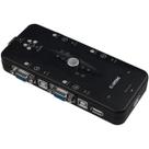 Switch KVM (Chaveador) Comtac, 4x Portas VGA, Plug And Play -24129391 Switch KVM (Chaveador) Comtac, 4x Portas VGA, Plug And Play -24129391