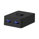 Switch KVM USB 3.0 1x2/2x1 Bidirecional Para Computador, Laptop, Teclado, Mouse E Impressora