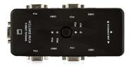 Switch Kvm Usb 4 Portas Vga - Kvm41ua - Usb 2.0