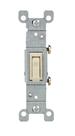 Switch Leviton de 15 A, 120 V, monopólo AC silencioso, pacote com 10