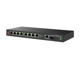 Switch Nao Gegenciavel 10 Portas 1000MBps S1110gPa Intelbras Maior Alcance Poe Alto Desempenho Rede