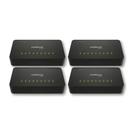Switch Não Gerenciável 8 portas fast 10/100 S1108f Intelbras 4 Unidades