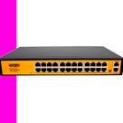 Switch Poe 24 Portas Gigabit 2 Para Uplink Internet Haiz
