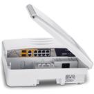 Switch PoE externo Cqenpr de 12 portas Gigabit completo com 120 W