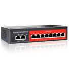 Switch PoE Gigabit STEAMEMO de 8 Portas com 2 Uplinks Gigabit - 120W